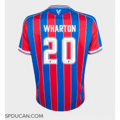 Muški Nogometni Dres Crystal Palace Adam Wharton #20 Domaci 2025-26 Kratak Rukav Muški Nogometni Dres Crystal Palace Adam Wharton #20 Domaci 2025-26 Kratak Rukav